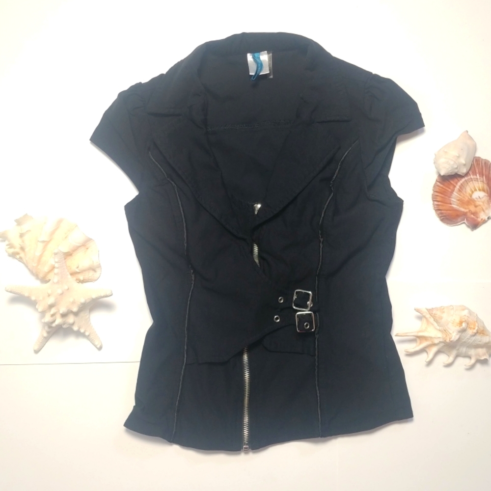 Punk Rock or goth top Ole Ole brand